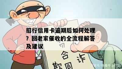 招行信用卡逾期后如何处理？回老家的全流程解答及建议