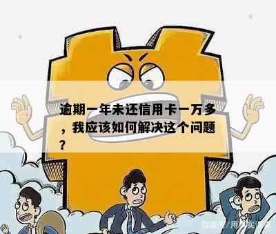 逾期一年未还信用卡一万多，我应该如何解决这个问题？