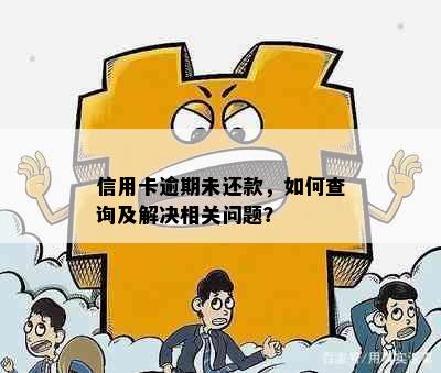 信用卡逾期未还款，如何查询及解决相关问题？