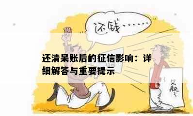 还清呆账后的影响：详细解答与重要提示