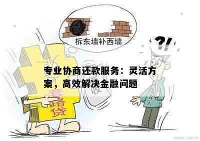 专业协商还款服务：灵活方案，高效解决金融问题