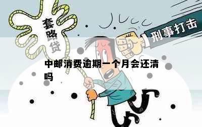 中邮消费逾期一个月会还清吗