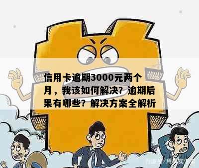 信用卡逾期3000元两个月，我该如何解决？逾期后果有哪些？解决方案全解析