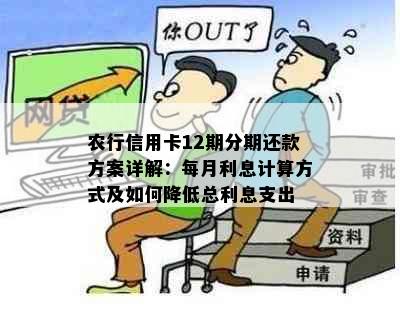 农行信用卡12期分期还款方案详解：每月利息计算方式及如何降低总利息支出