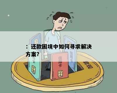 ：还款困境中如何寻求解决方案？