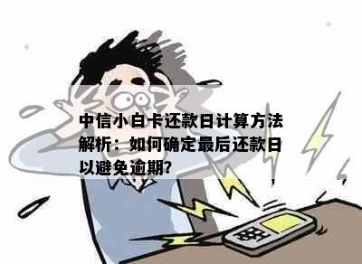 中信小白卡还款日计算方法解析：如何确定最后还款日以避免逾期？