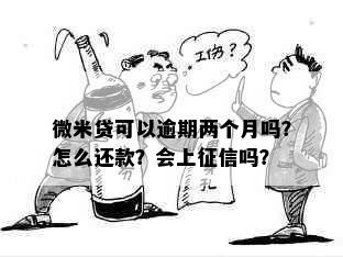 微米贷可以逾期两个月吗？怎么还款？会上吗？