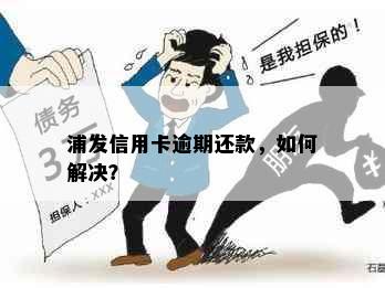 浦发信用卡逾期还款，如何解决？