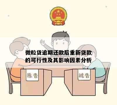 微粒贷逾期还款后重新贷款的可行性及其影响因素分析