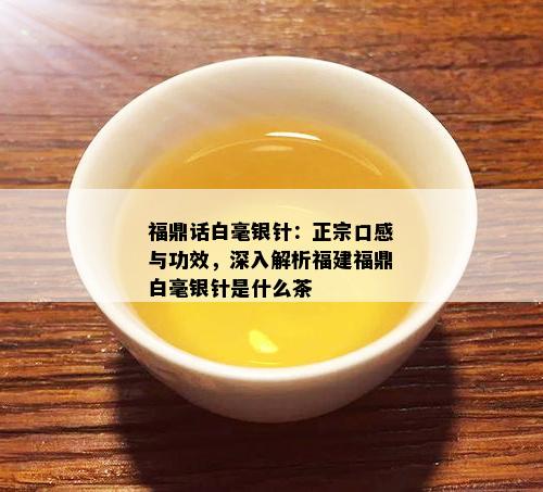 中国茶白茶頂級品白毫銀針福頂白茶-