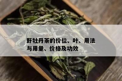 野牡丹茶的价位、叶、用法与用量、价格及功效_普洱茶_tea茶叶频道