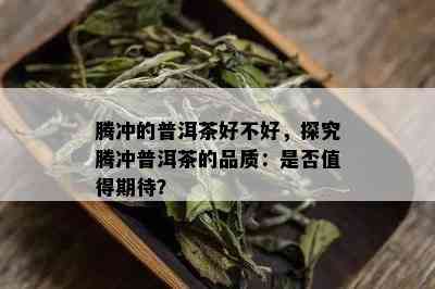 腾冲的普洱茶好不好，探究腾冲普洱茶的品质：是否值得期待？