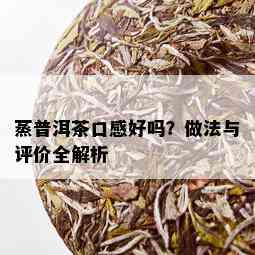 蒸普洱茶口感好吗？做法与评价全解析