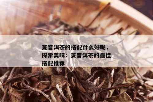 蒸普洱茶的搭配什么好呢，探索美味：蒸普洱茶的更佳搭配推荐