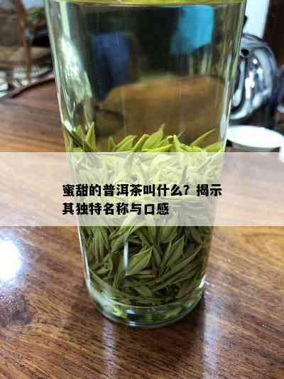 蜜甜的普洱茶叫什么？揭示其独特名称与口感