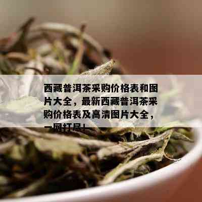  *** 普洱茶采购价格表和图片大全，最新 *** 普洱茶采购价格表及高清图片大全，一网打尽！