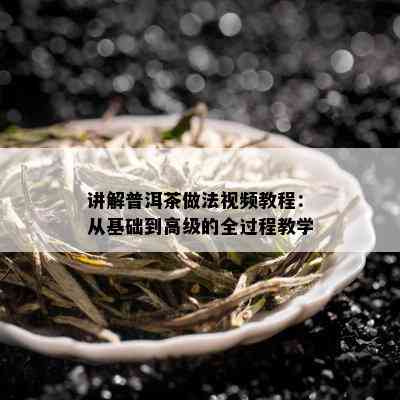 讲解普洱茶做法视频教程：从基础到高级的全过程教学