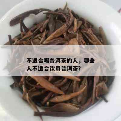 不适合喝普洱茶的人，哪些人不适合饮用普洱茶？