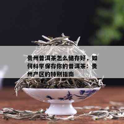 贵州普洱茶怎么储存好，如何科学保存你的普洱茶：贵州产区的特别指南