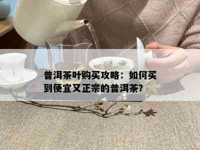 普洱茶叶购买攻略：如何买到便宜又正宗的普洱茶？