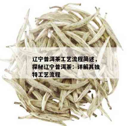 辽宁普洱茶工艺流程简述，探秘辽宁普洱茶：详解其独特工艺流程