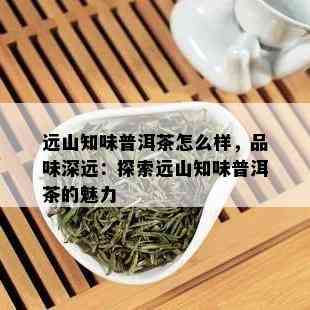 远山知味普洱茶怎么样，品味深远：探索远山知味普洱茶的魅力