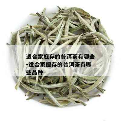 适合家庭存的普洱茶有哪些-适合家庭存的普洱茶有哪些品种