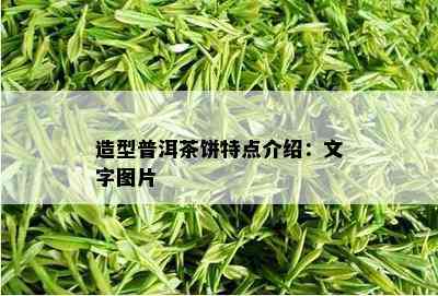 造型普洱茶饼特点介绍：文字图片