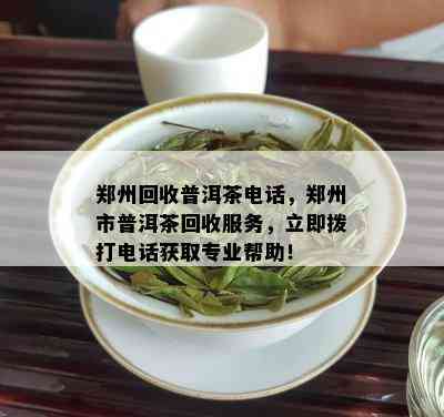 郑州回收普洱茶电话，郑州市普洱茶回收服务，立即拨打电话获取专业帮助！