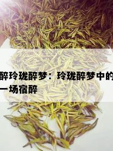 醉玲珑醉梦：玲珑醉梦中的一场宿醉