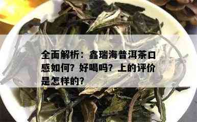 全面解析：鑫瑞海普洱茶口感如何？好喝吗？上的评价是怎样的？