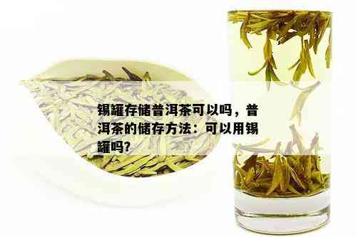 锡罐存储普洱茶可以吗，普洱茶的储存方法：可以用锡罐吗？