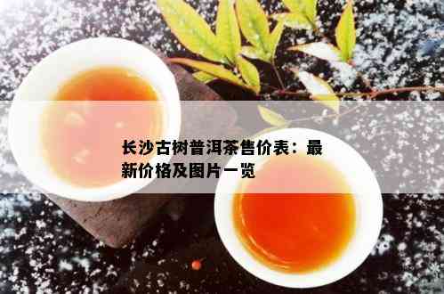 长沙古树普洱茶售价表：最新价格及图片一览