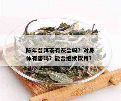 陈年普洱茶有灰尘吗？对身体有害吗？能否继续饮用？