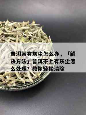 普洱茶有灰尘怎么办，「解决方法」普洱茶上有灰尘怎么处理？教你轻松清除