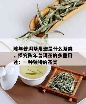 陈年普洱茶用途是什么茶类，探究陈年普洱茶的多重用途：一种独特的茶类