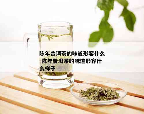 陈年普洱茶的味道形容什么-陈年普洱茶的味道形容什么样子