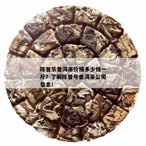 陈普乐普洱茶价格多少钱一斤？了解陈普号普洱茶公司信息！