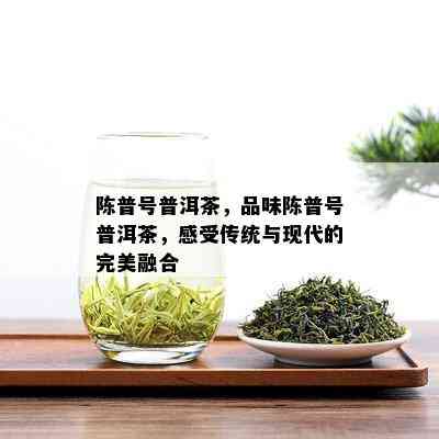 陈普号普洱茶，品味陈普号普洱茶，感受传统与现代的完美融合