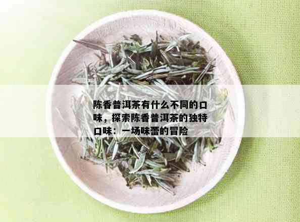 陈香普洱茶有什么不同的口味，探索陈香普洱茶的独特口味：一场味蕾的冒险