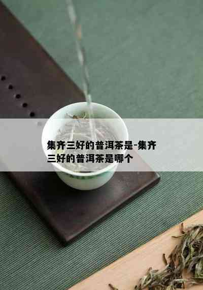 集齐三好的普洱茶是-集齐三好的普洱茶是哪个