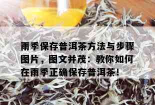 雨季保存普洱茶方法与步骤图片，图文并茂：教你如何在雨季正确保存普洱茶！