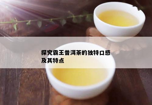 探究霸王普洱茶的独特口感及其特点