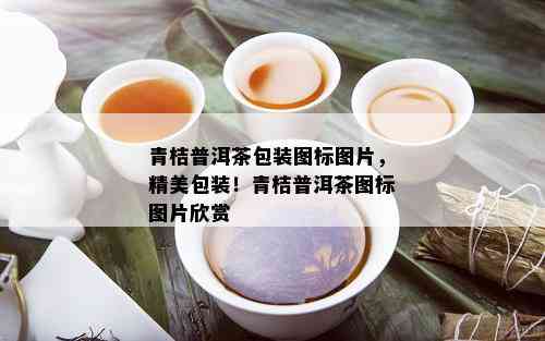 青桔普洱茶包装图标图片，精美包装！青桔普洱茶图标图片欣赏