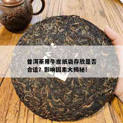 普洱茶用牛皮纸袋存放是不是合适？作用因素大揭秘！