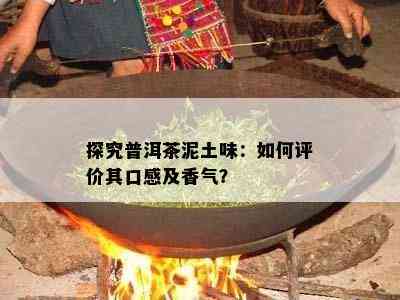 探究普洱茶泥土味：怎样评价其口感及香气？