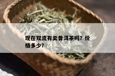 现在双流有卖普洱茶吗？价格多少？