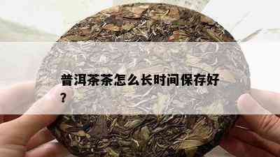 普洱茶茶怎么长时间保存好？