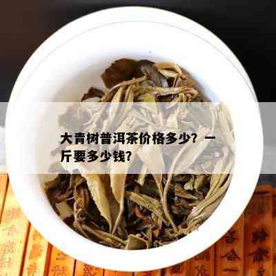 大青树普洱茶价格多少？一斤要多少钱？