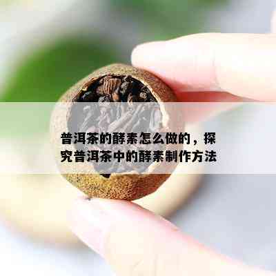 普洱茶的酵素怎么做的，探究普洱茶中的酵素制作方法